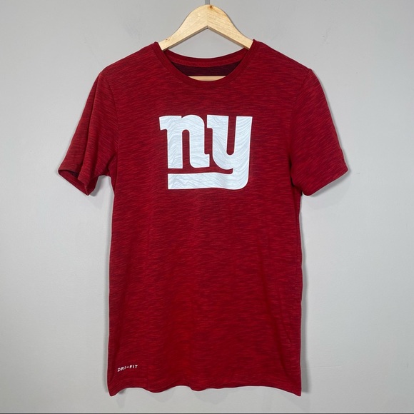 The Nike Tee NFL NY team apparel men’s red short sleeve dri fit tee size S - Picture 3 of 5
